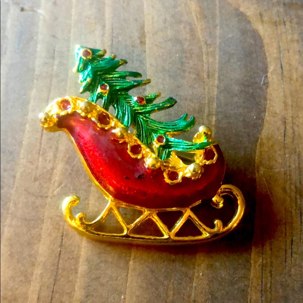 ⭐️3-$20 Vtg Christmas Brooch